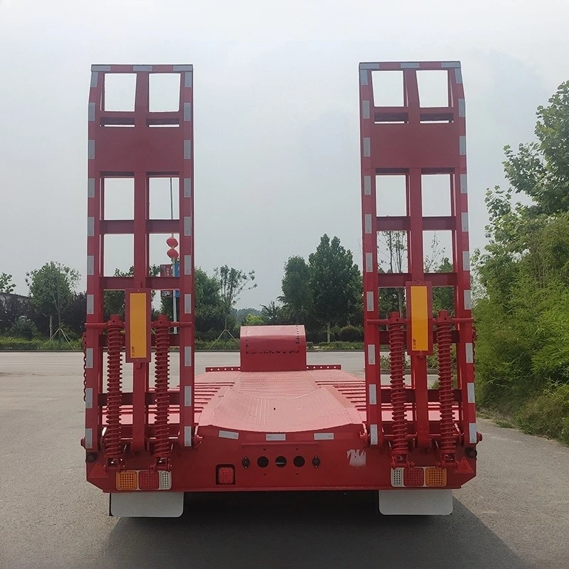 2 Axle Lowboy Semi Trailer 1
